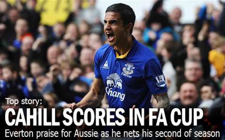 Everton's Tim Cahill Finds Vintage Form Everton's Tim Cahill Finds Vintage Form
