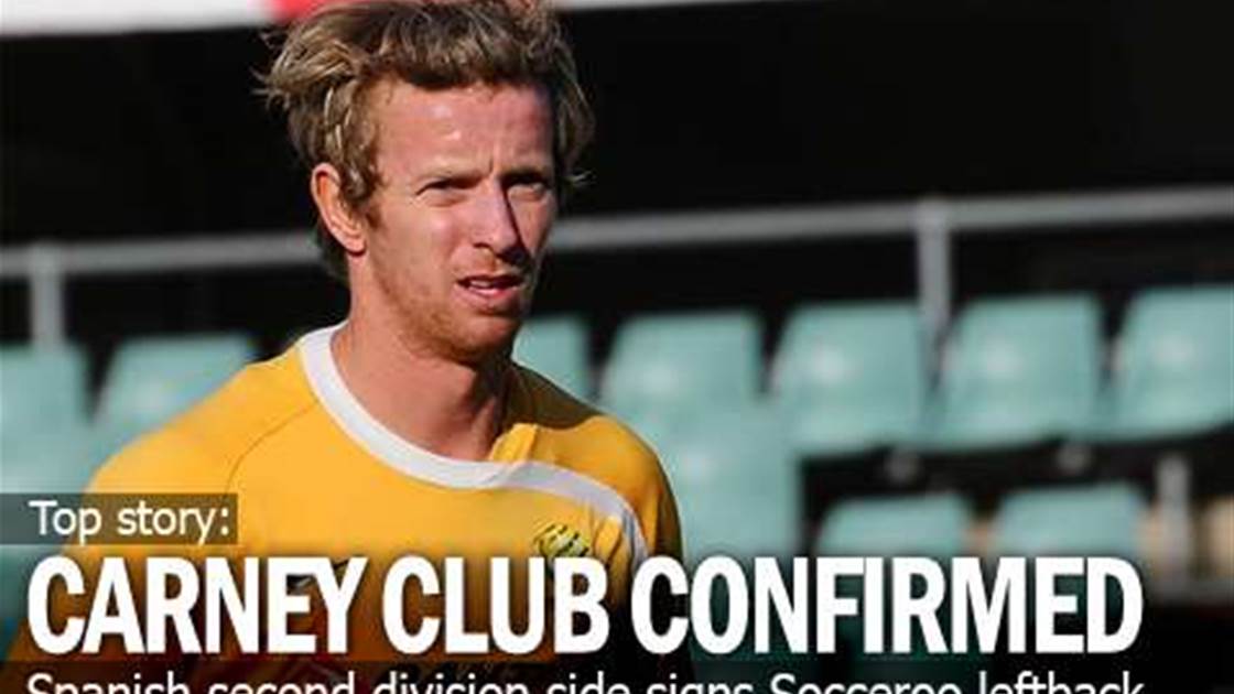 Socceroo David Carney Confirmed At Alcorcon