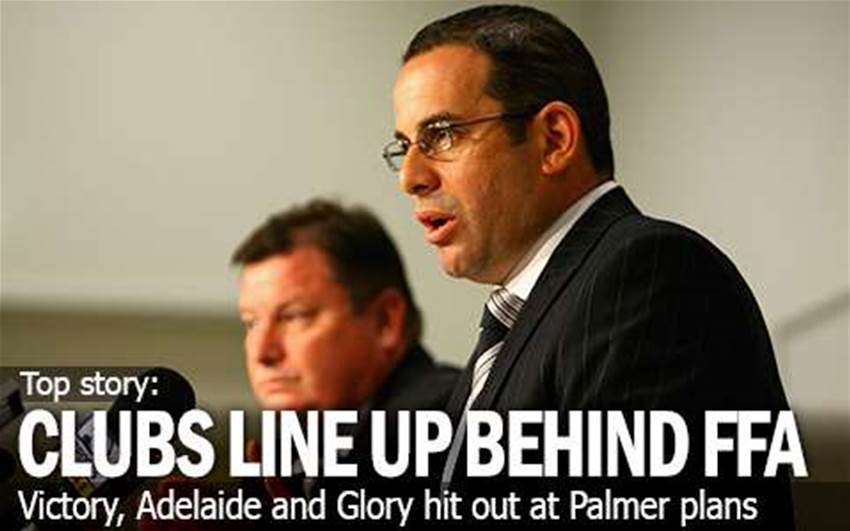 A-League Clubs Line Up Behind FFA A-League Clubs Line Up Behind FFA