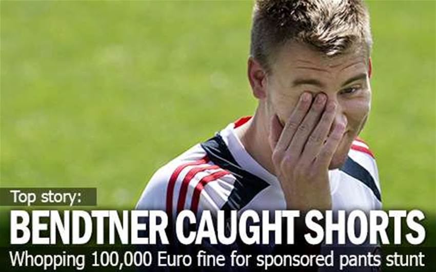 Bendtner Fined, Banned Bendtner Fined, Banned