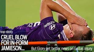Jamieson's season over for Glory