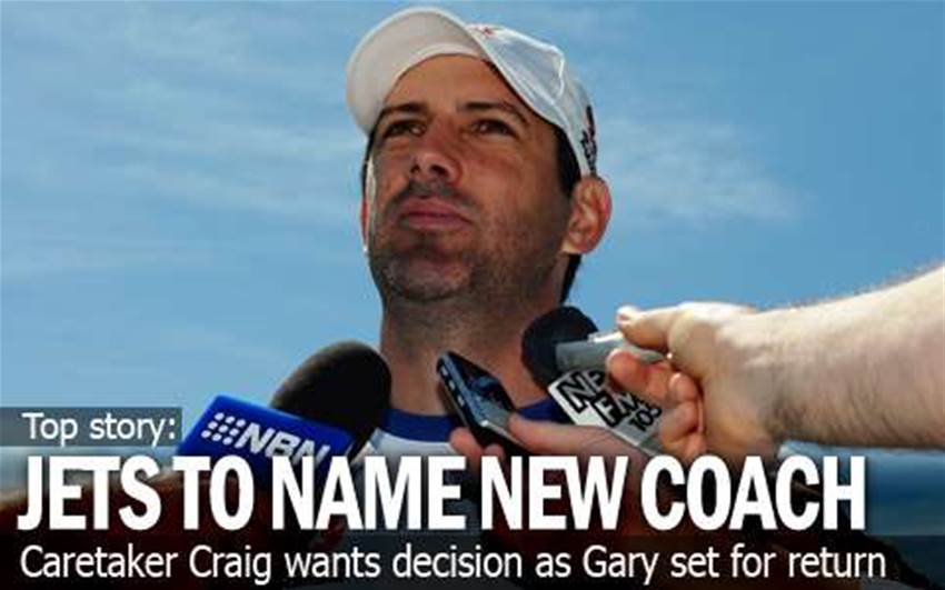Craig Deans: Tell Me My Newcastle Jets Fate Craig Deans: Tell Me My Newcastle Jets Fate