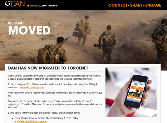 Australia's armed forces build their own Facebook