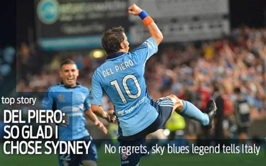 Sydney was right choice, says Del Piero