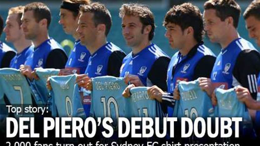 Del Piero Unsure On Round One Debut