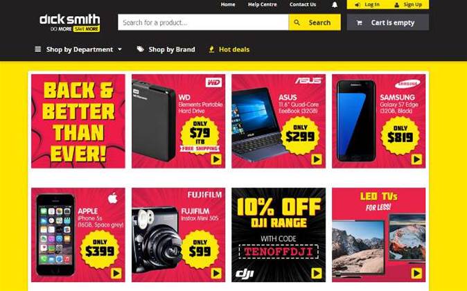 Kogan relaunches Dick Smith brand online