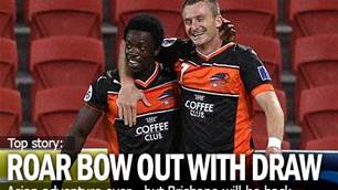 Roar Finish In Asia With Draw