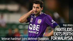 Pantelidis exits Perth for Malaysia