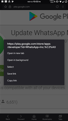 Android users fooled by fake WhatsApp