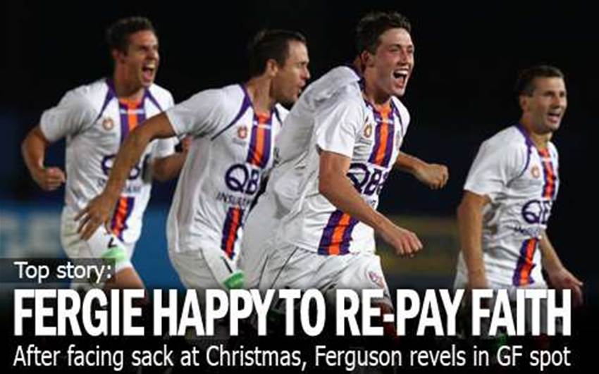 Fergie Happy To Repay Sage's Faith Fergie Happy To Repay Sage's Faith