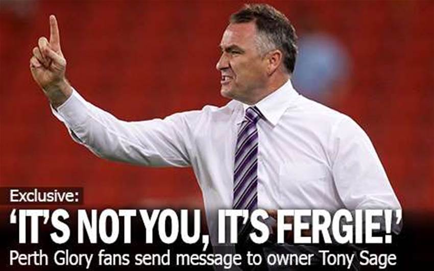 Fans Tell Sage: Fergie Out, Not You Fans Tell Sage: Fergie Out, Not You