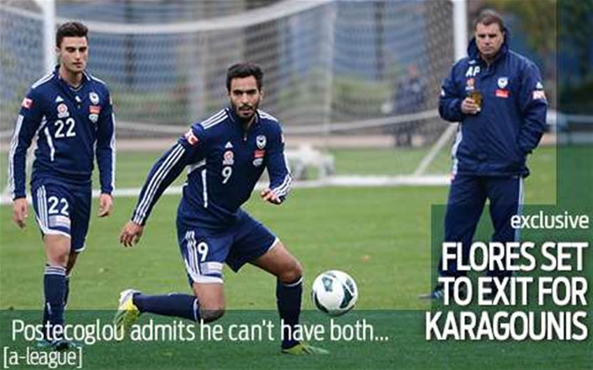 Flores set to be sacrificed for Karagounis Flores set to be sacrificed for Karagounis