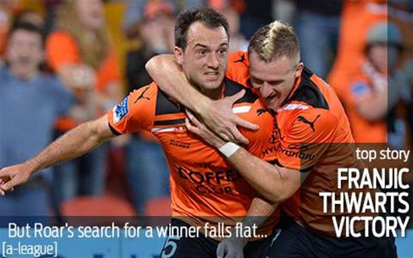 Roar draw but still in the hunt Roar draw but still in the hunt