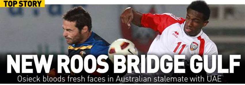 Socceroos Held By UAE Socceroos Held By UAE