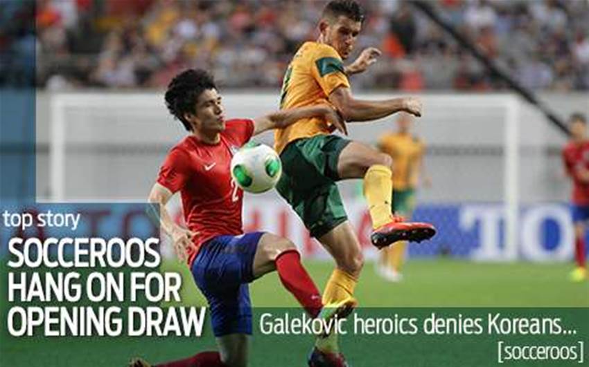 Socceroos hang on in South Korea Socceroos hang on in South Korea