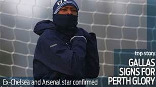 Gallas signs for Perth Glory