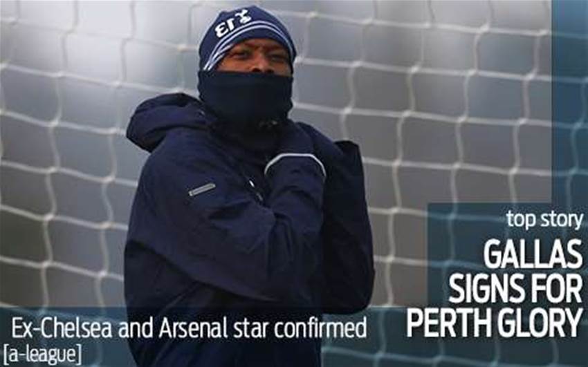 Gallas signs for Perth Glory Gallas signs for Perth Glory