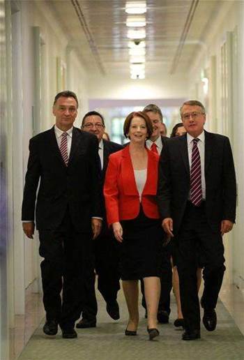 Gillard launches cyber security centre
