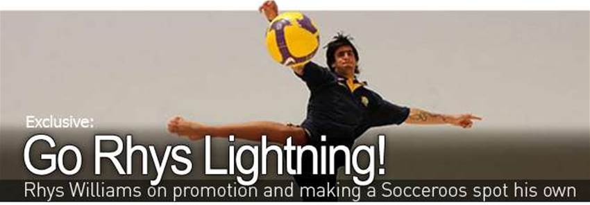 Go Rhys Lightning! Go Rhys Lightning!