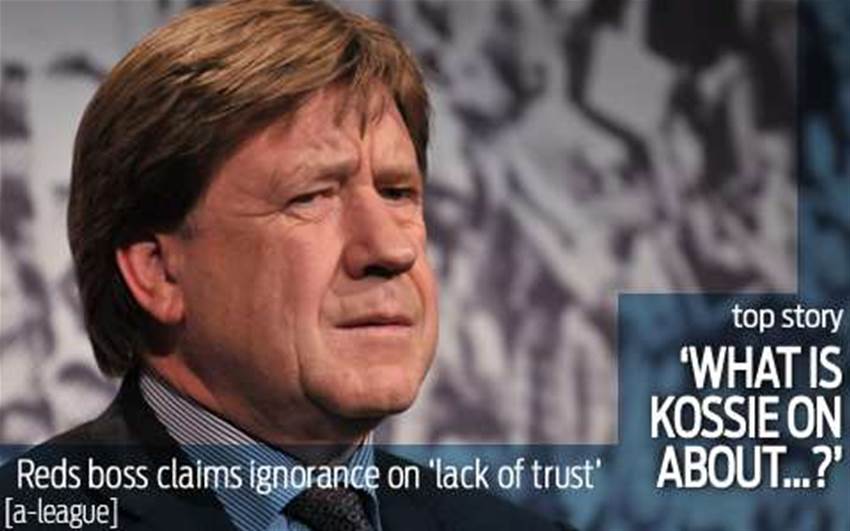 Griffin baffled by Kosmina resignation Griffin baffled by Kosmina resignation
