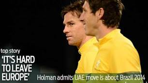 Holman: It was difficult leaving Europe