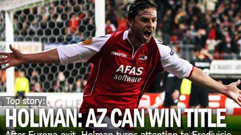 Holman: AZ Alkmaar Can Win Title