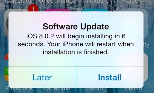 Apple quick-releases 8.0.2 update for iOS