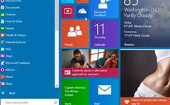 Windows 9 video shows new Start menu