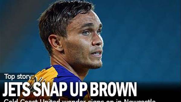 Newcastle Jets Snap Up James Brown