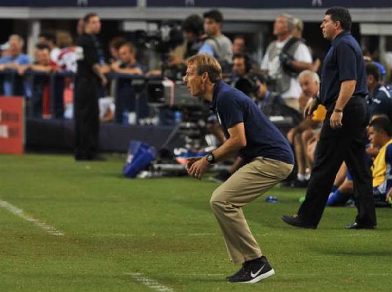 Klinsmann suspended for CONCACAF Gold Cup final Klinsmann suspended for CONCACAF Gold Cup final