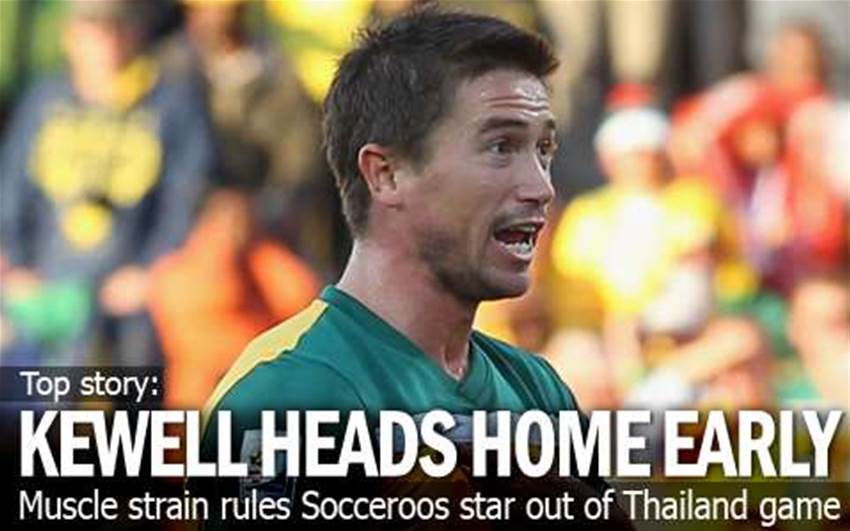 Kewell Sent Home Due To Injury Kewell Sent Home Due To Injury