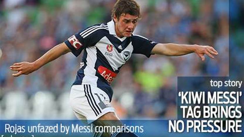 Rojas embraces 'Kiwi Messi' nickname