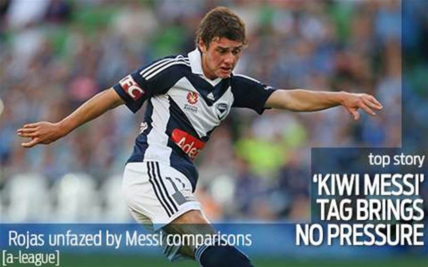 Rojas embraces 'Kiwi Messi' nickname Rojas embraces 'Kiwi Messi' nickname