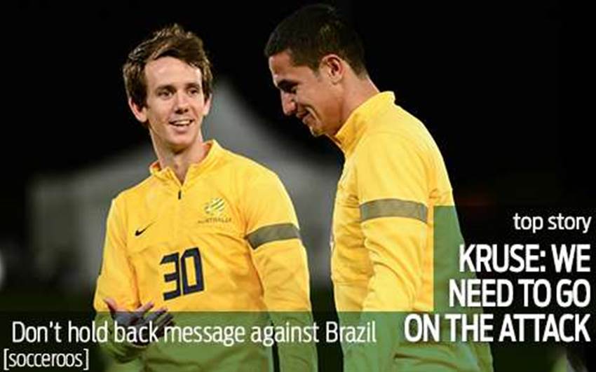 Kruse: We need to be on attack against Brazil Kruse: We need to be on attack against Brazil