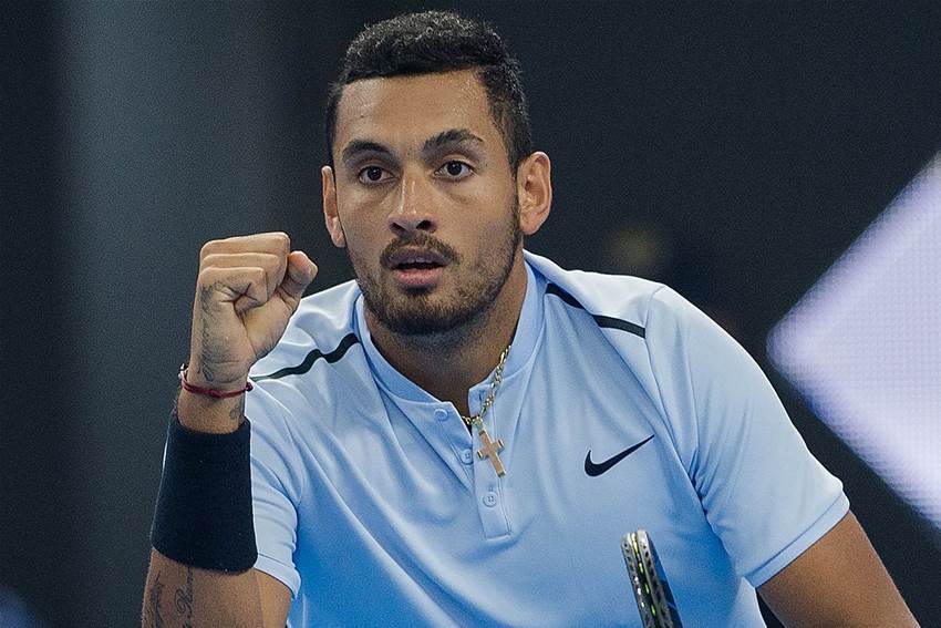 Kyrgios finds his purpose Kyrgios finds his purpose
