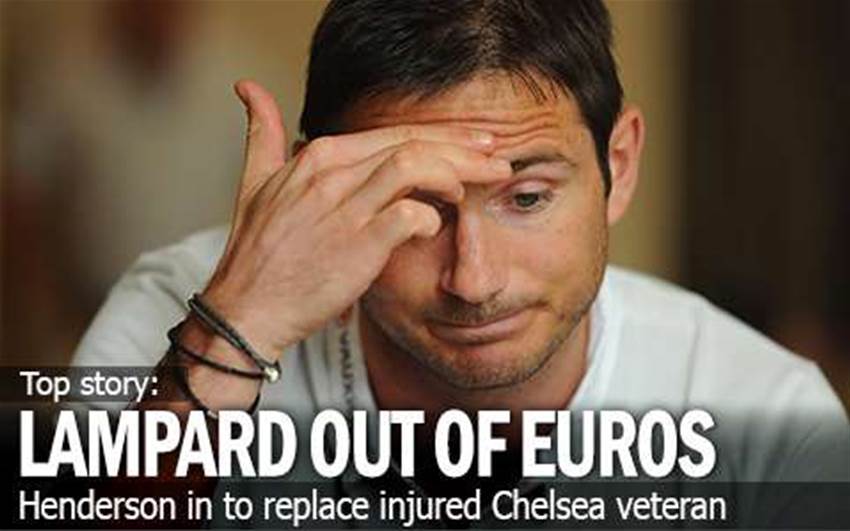 Lampard Ruled Out Of Euro 2012 Lampard Ruled Out Of Euro 2012