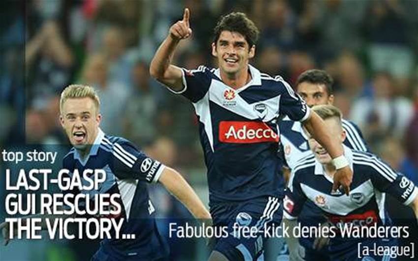 Fab Finkler free-kick stuns Wanderers Fab Finkler free-kick stuns Wanderers