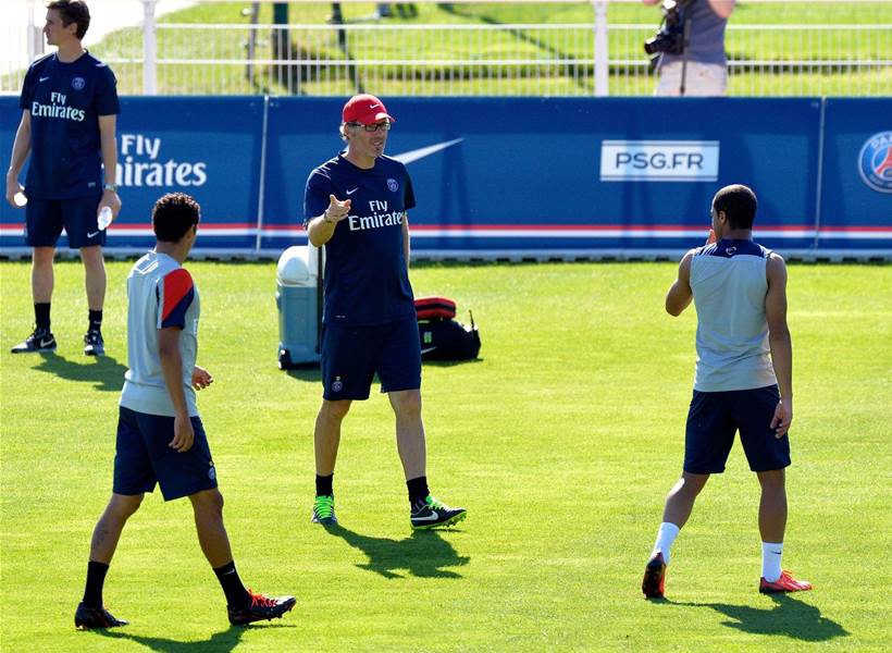 Blanc relishing PSG pressure Blanc relishing PSG pressure