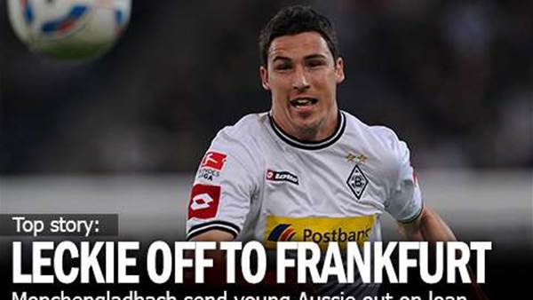 Leckie Heads For Frankfurt