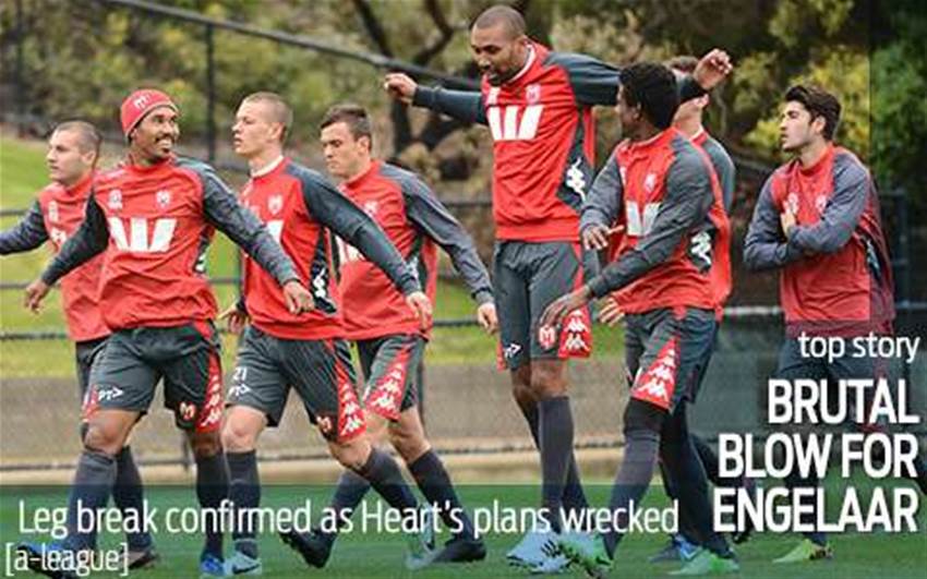 Brutal blow for Heart marquee Engelaar Brutal blow for Heart marquee Engelaar