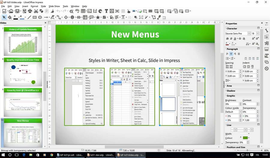 LibreOffice 5.2 adds financial forecasting to Calc, streamlines main