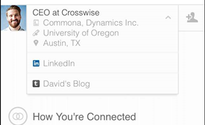 LinkedIn adds profile integration to iOS emails