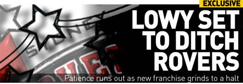 Lowy Set To Ditch Rovers Lowy Set To Ditch Rovers