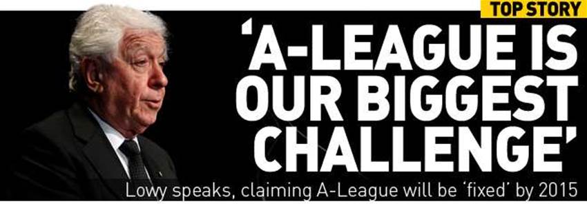 A-League Our Big Challenge - Lowy A-League Our Big Challenge - Lowy