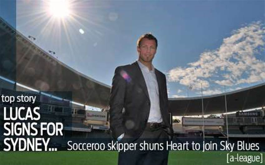 Who does he sign for? Lucas signs for Sydney Who does he sign for? Lucas signs for Sydney