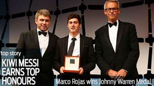 Marco Rojas takes top honours