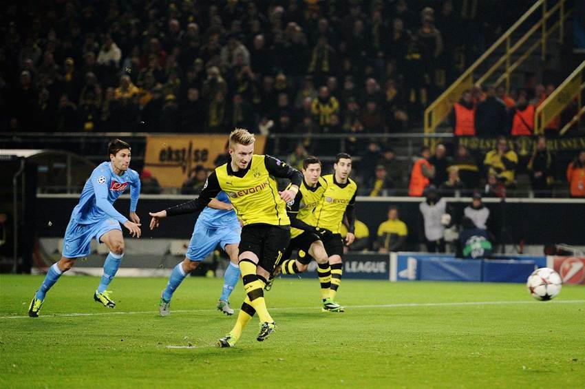 Champions League: Borussia Dortmund 3 Napoli 1 Champions League: Borussia Dortmund 3 Napoli 1