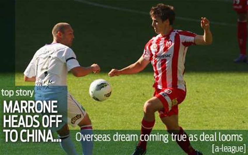 Michael Marrone heads for China Michael Marrone heads for China