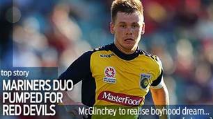 Mariners duo to face Red Devils