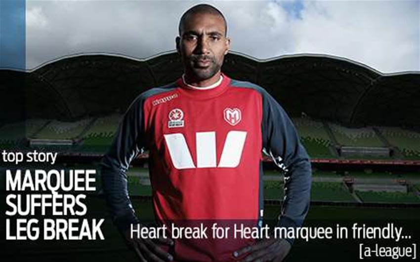 Heartbreak for Heart marquee Engelaar Heartbreak for Heart marquee Engelaar
